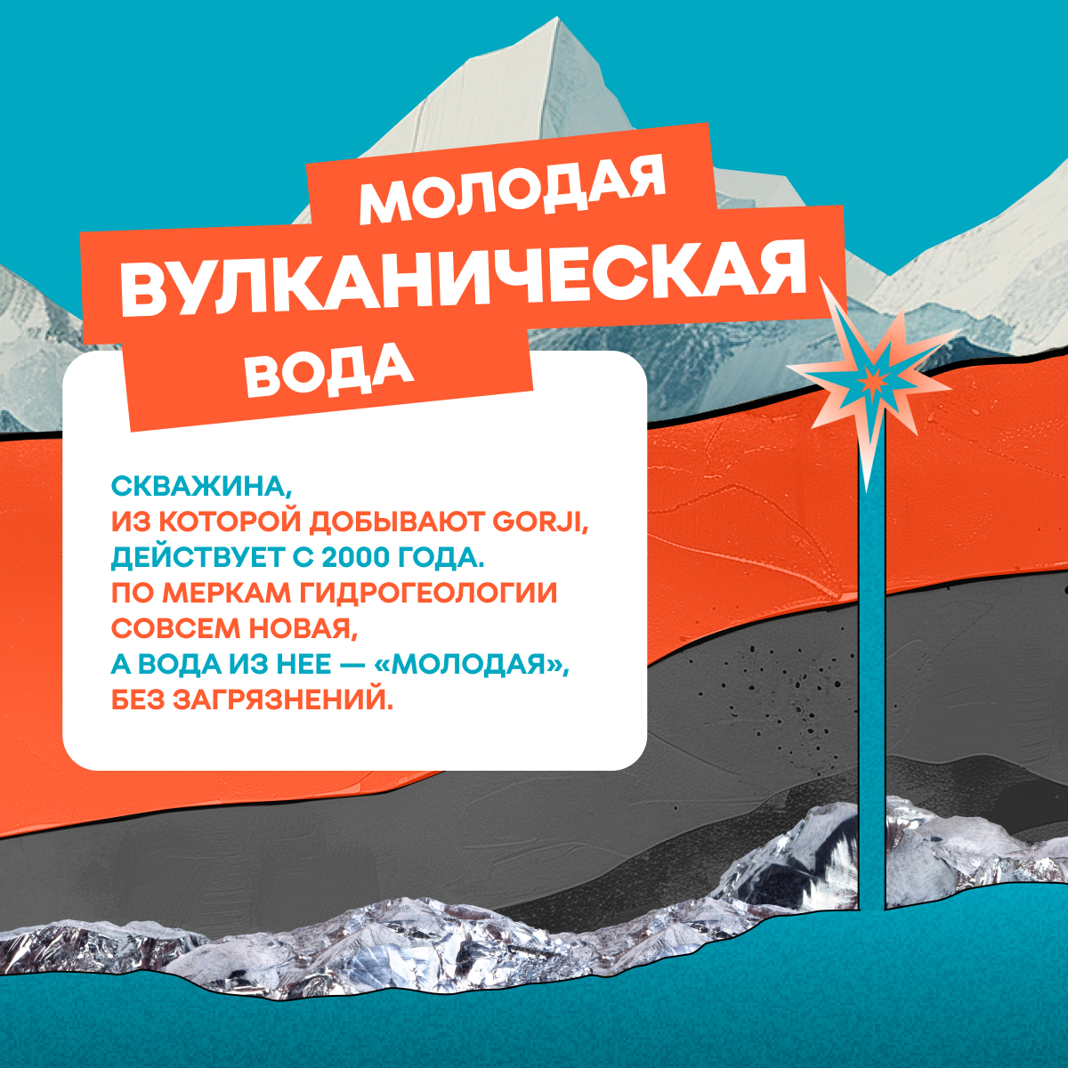 Минеральная вода GORJI природная газированная 0.5 л ПЭТ 12 шт. - фото 8