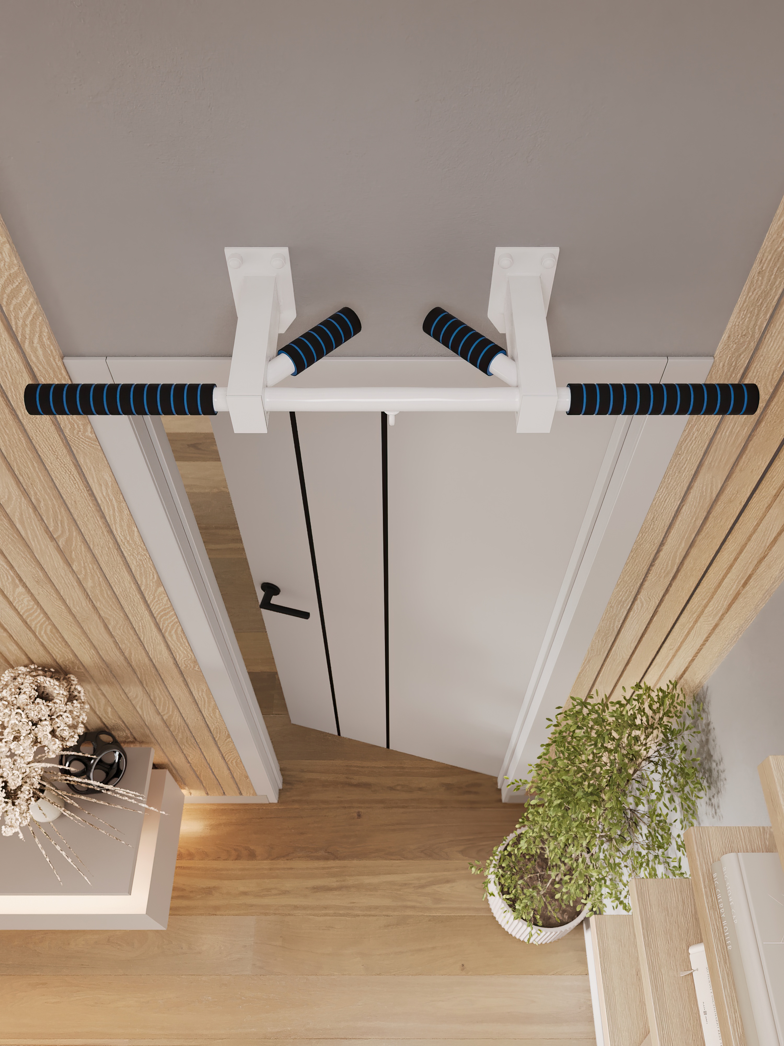 Турник наддверный "Бизон" COMFORT - неопреновое покрытие - фото 9