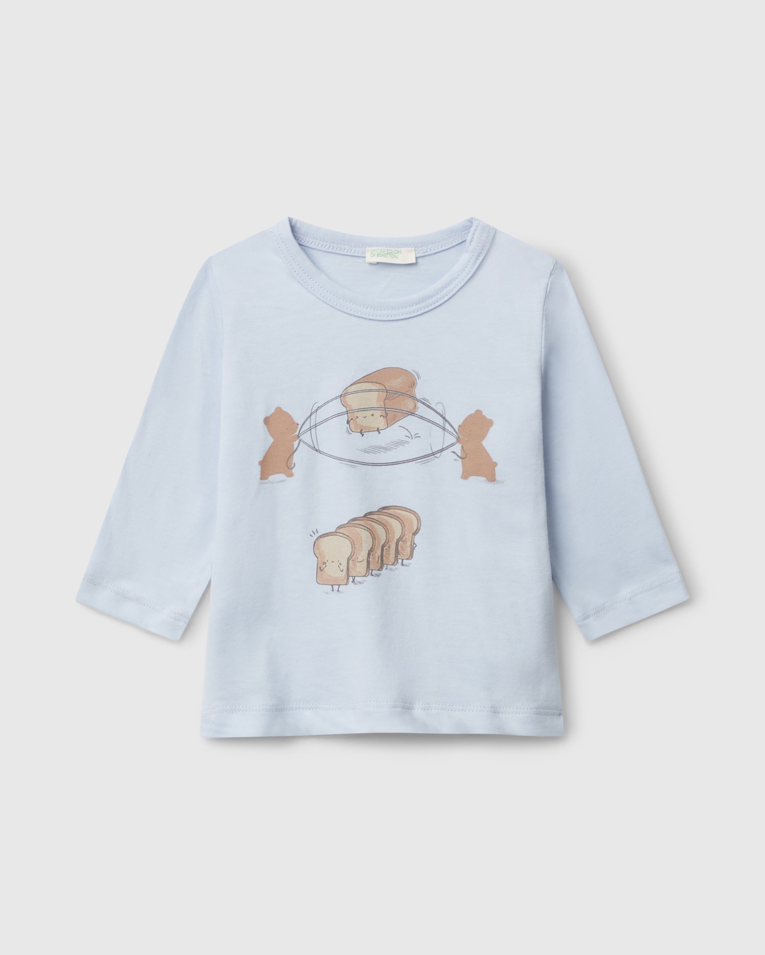 Лонгслив United Colors of Benetton 25A_3ATNA106L_081 - фото 1