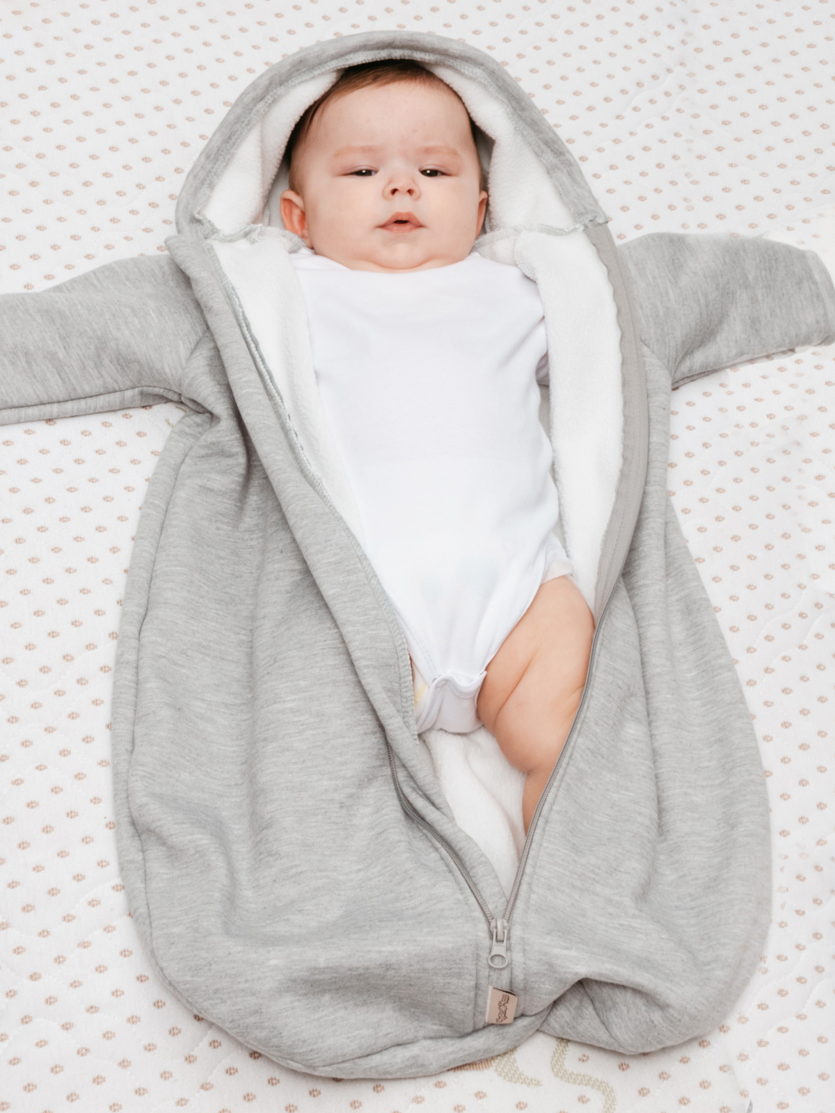 Конверт на выписку Чудо-Чадо серый - фото 25