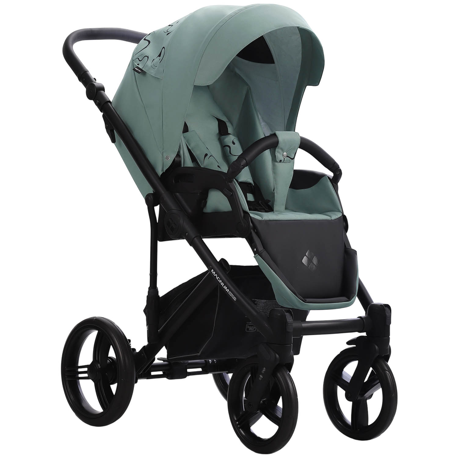 Коляска 2в1 Bebetto Magnum Light SE зеленый - фото 10