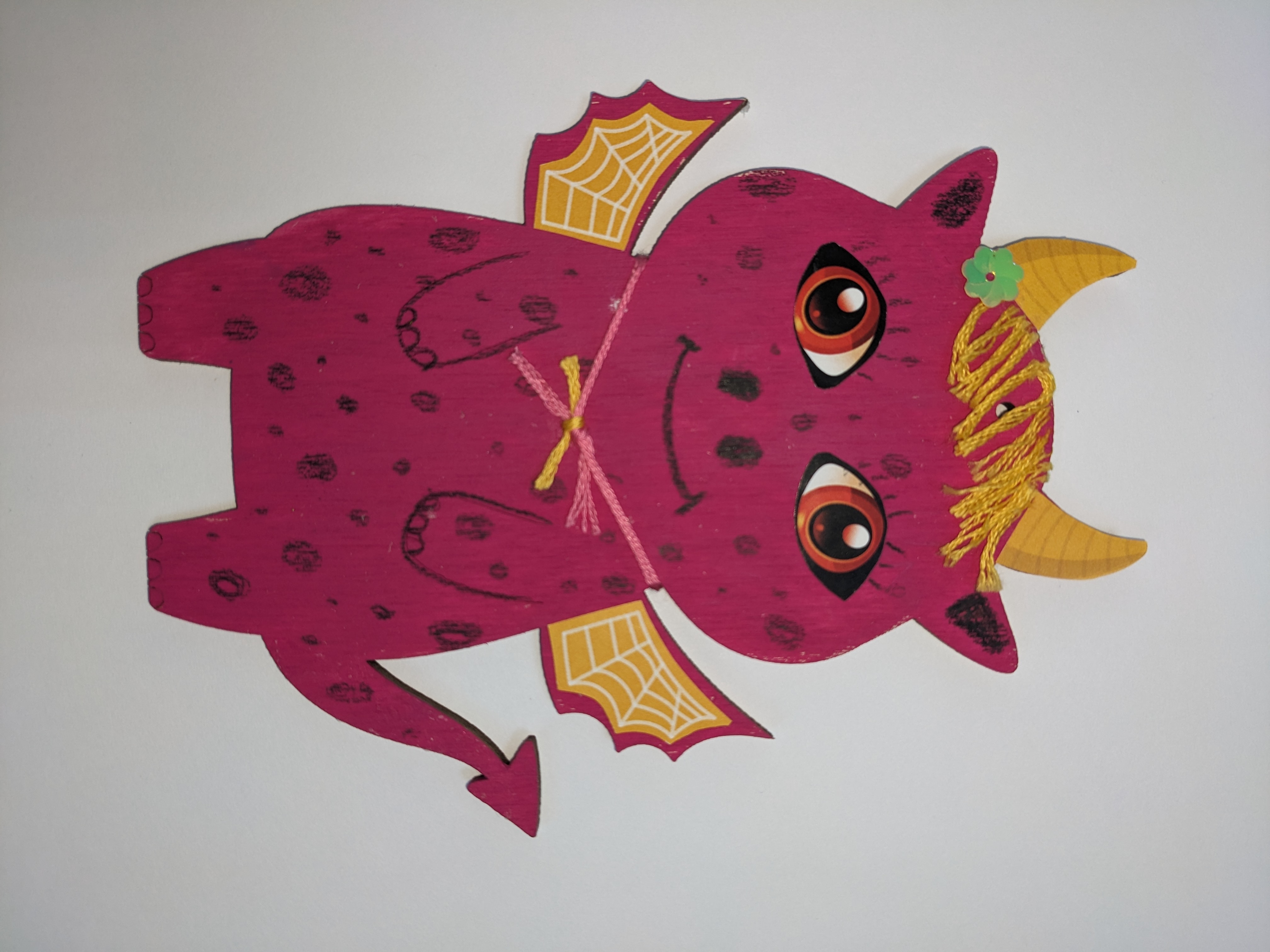 Набор для творчества HappyLine Декор Креативные дракончики роспись красками - фото 12