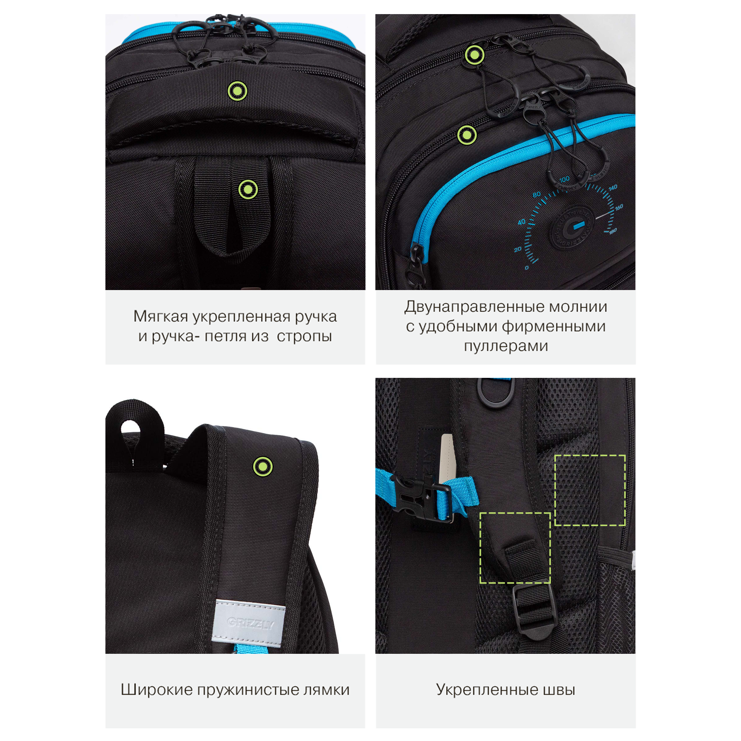 Рюкзак Grizzly - фото 12