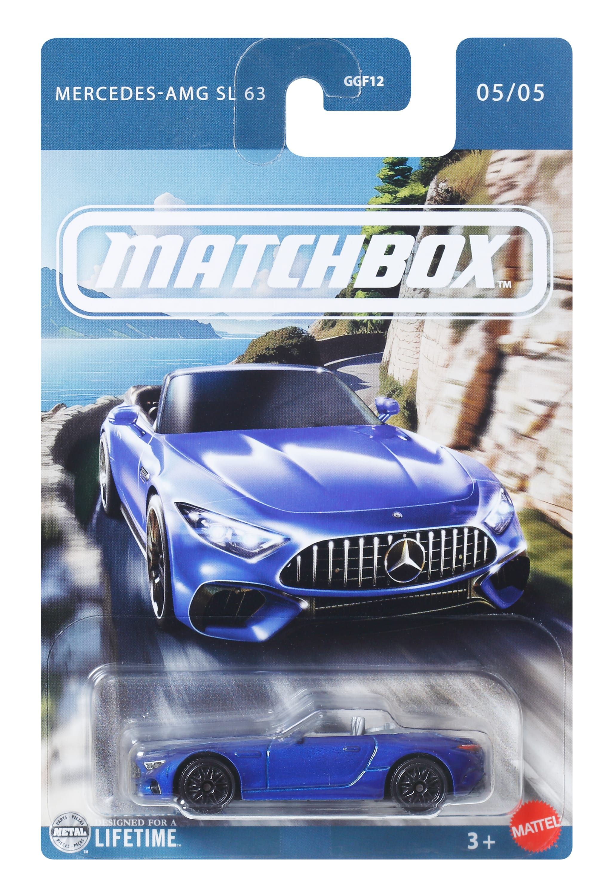 Автомобиль Matchbox Mercedes AMG SL 63 GGF12/JCH33 - фото 4