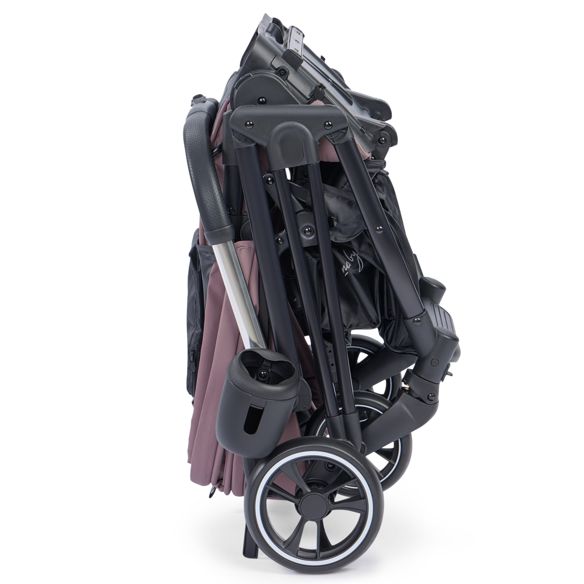 Коляска прогулочная Happy Baby Luna розовый - фото 24