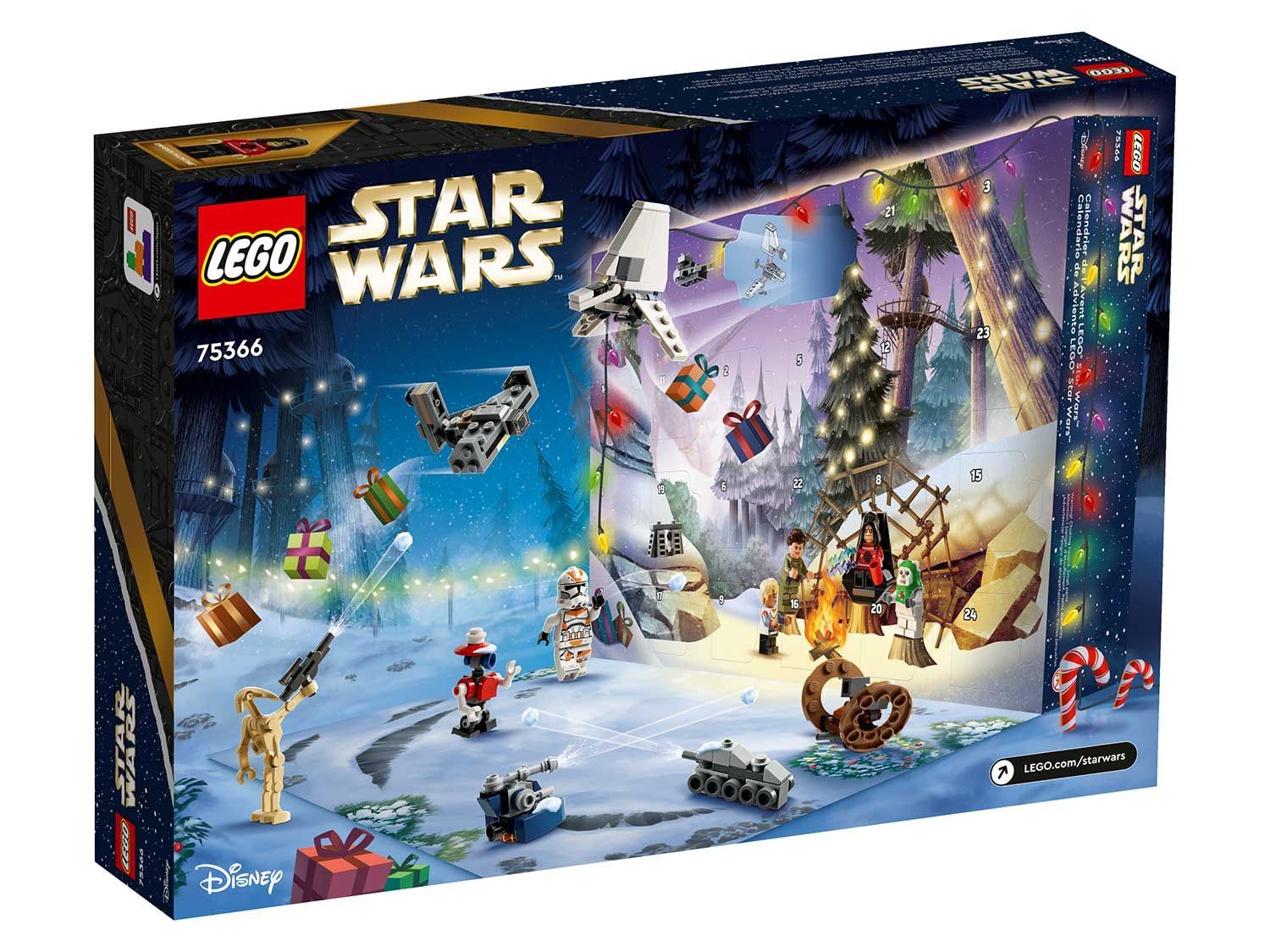 Конструктор LEGO Star Wars Новогодний календарь блочный - фото 1
