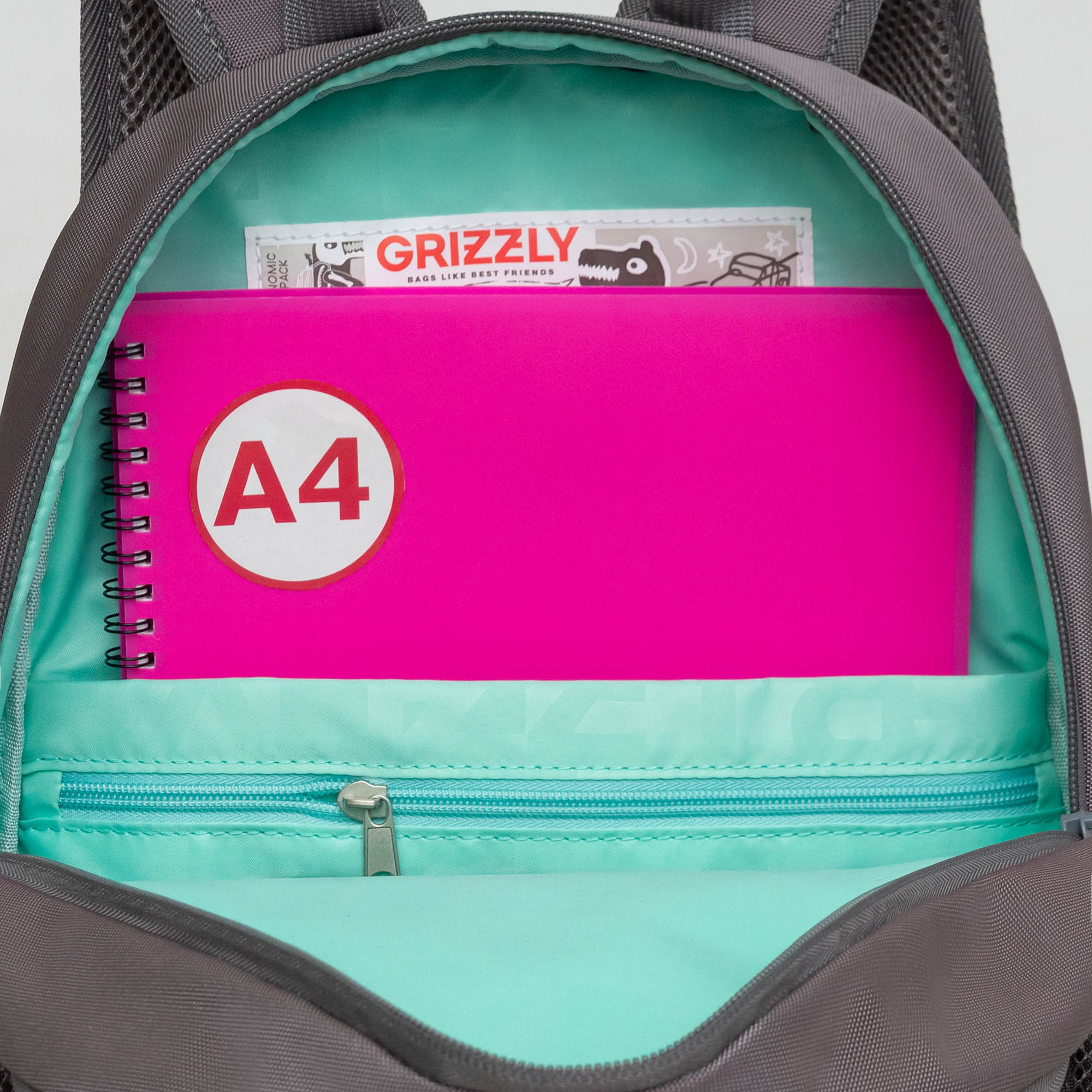 Рюкзак Grizzly для девочки - фото 5