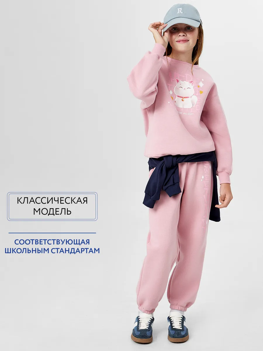 Костюм Mark Formelle (Марк Формэль) 397725/пыльный розовый +печать1 - фото 3