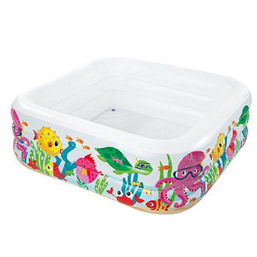 Бассейн Intex Аквариум 424л 159x159x50 см - фото 3