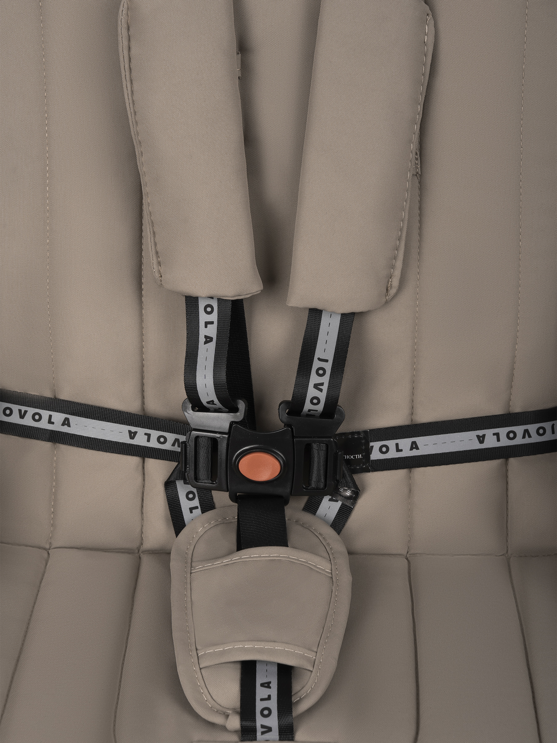 Коляска прогулочная JOVOLA Magma с перекидной ручкой бежевый - фото 46