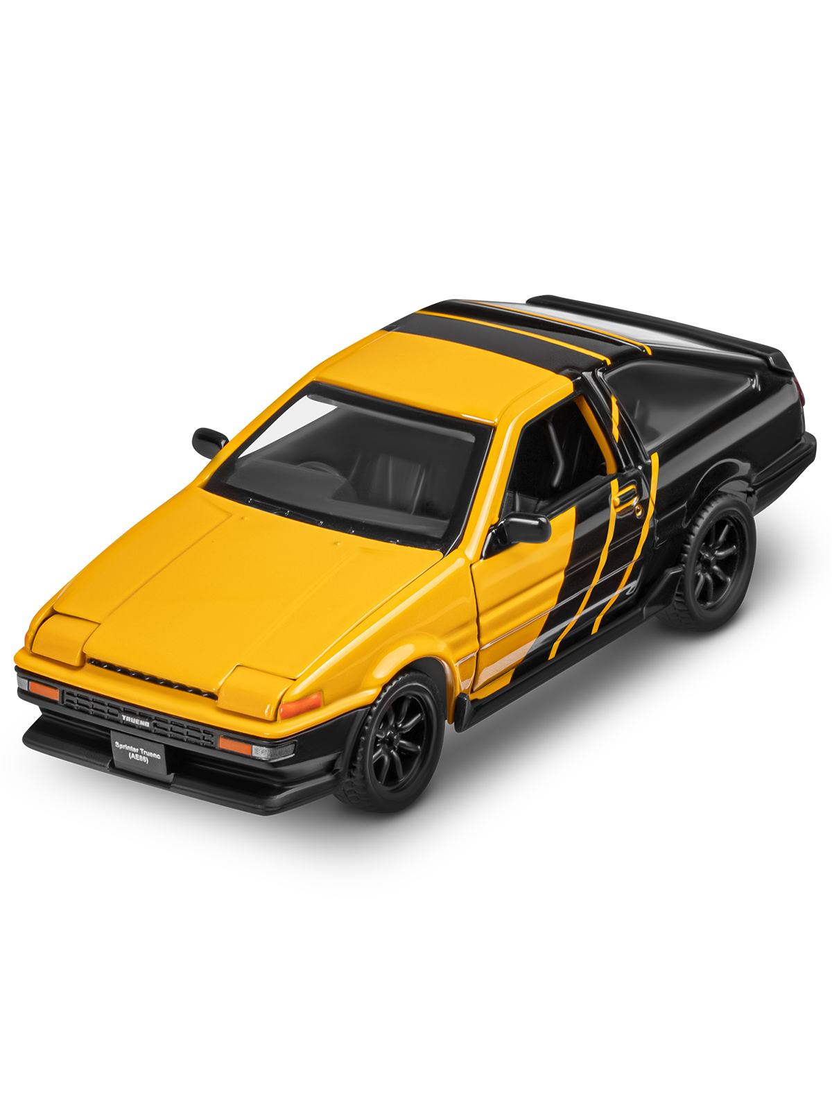 Автомобиль АВТОпанорама Toyota Sprinter Trueno Сборная модель 1:37 JB1251893 - фото 21