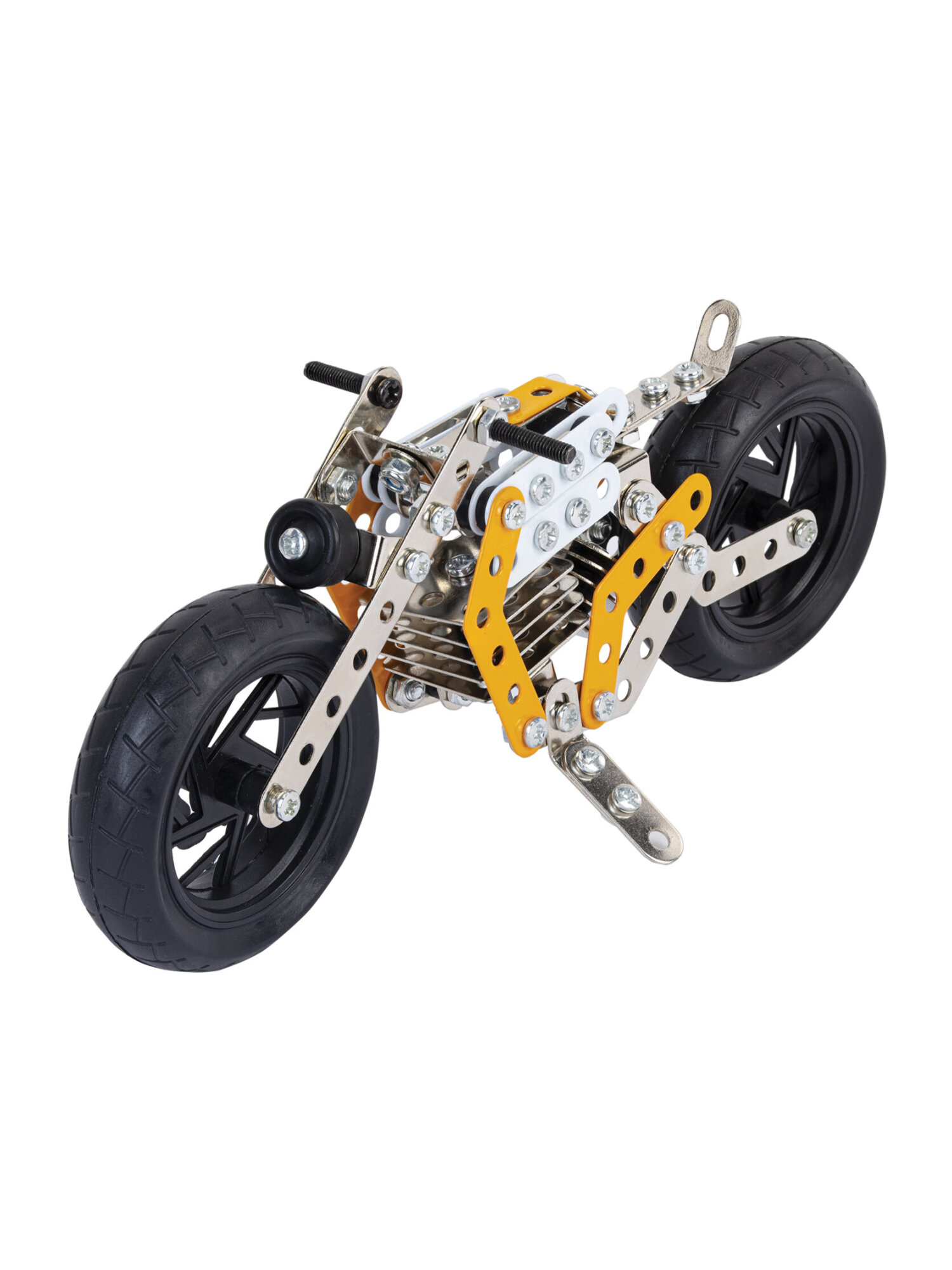 Конструктор BAMBOX Мотоцикл металлический 162 дет. - фото 9