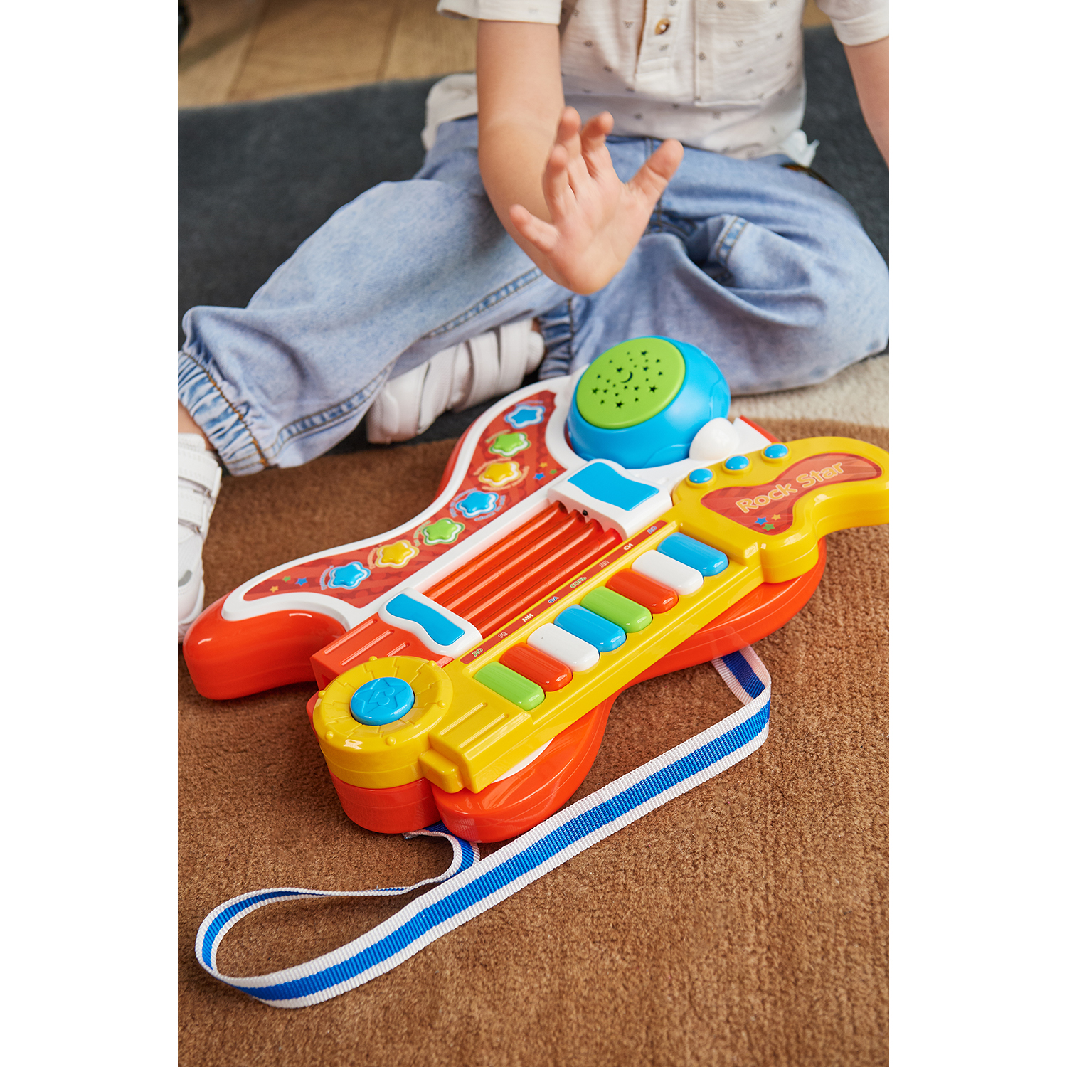 Игрушка музыкальная BabyGo электрогитара - фото 3