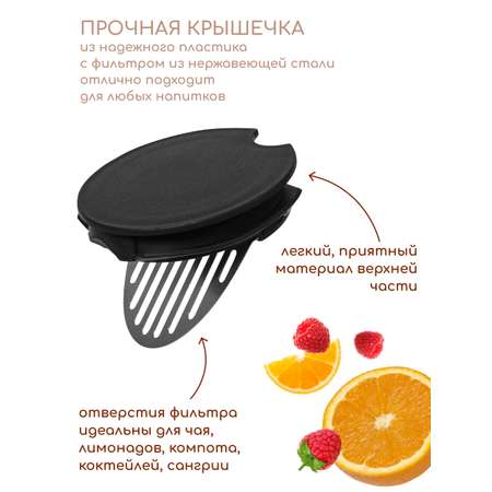 Графин жаропрочный стеклянный Multistore для холодных и горячих напитков 1800 мл