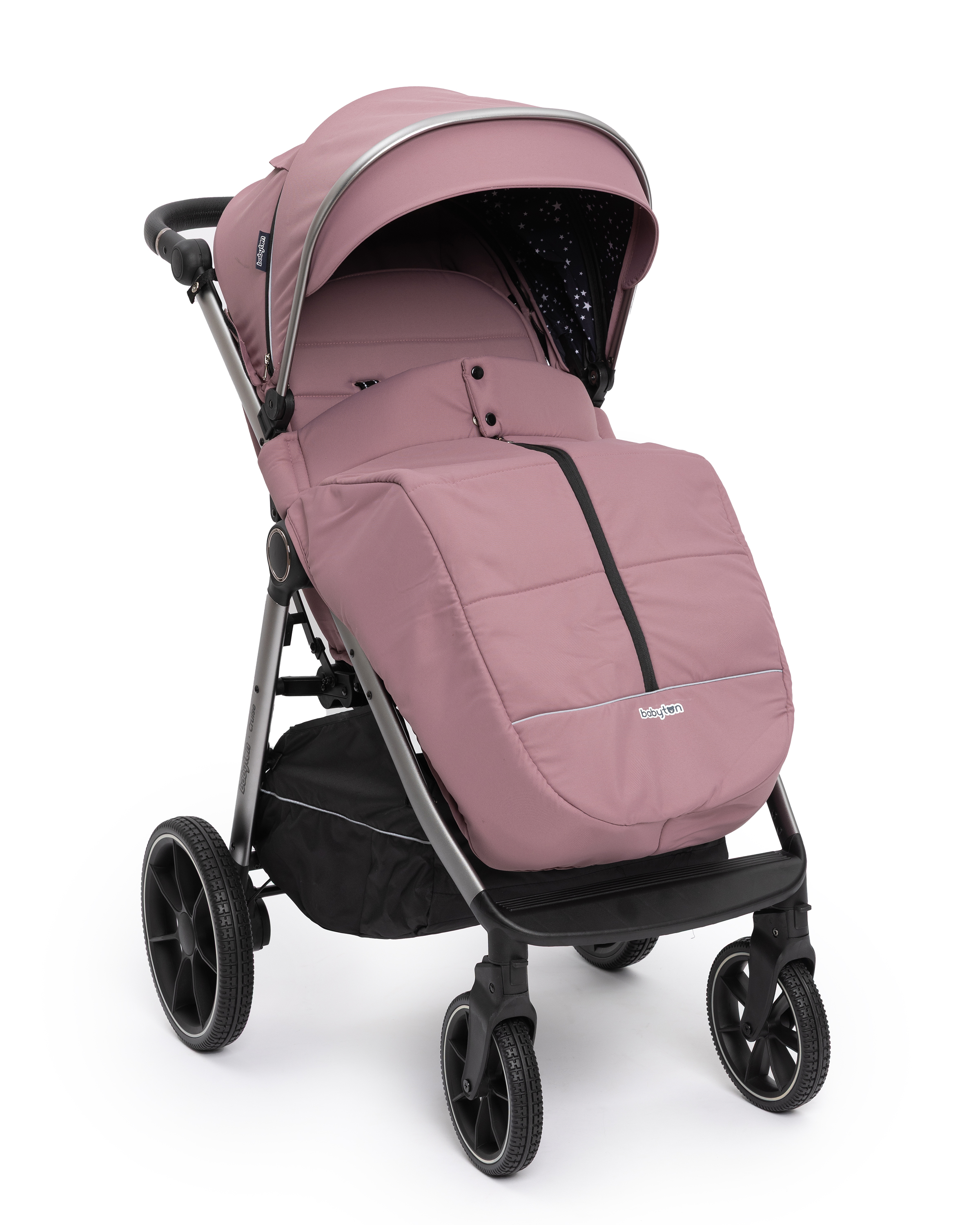 Коляска прогулочная Babyton Cruise Purple розовый - фото 10