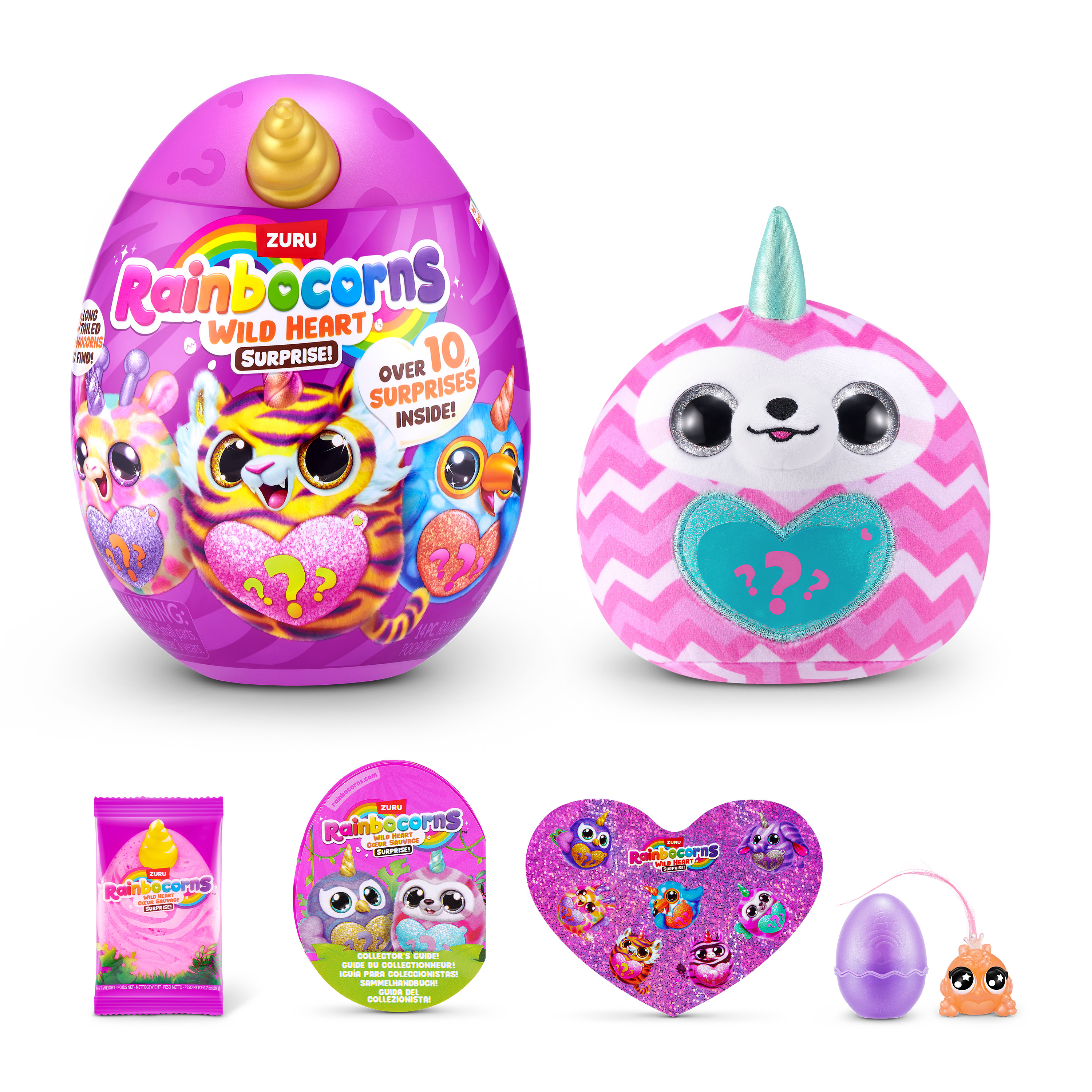 Фигурка Zuru Rainbocorns Дикое сердце Серия 1 в ассортименте - фото 9