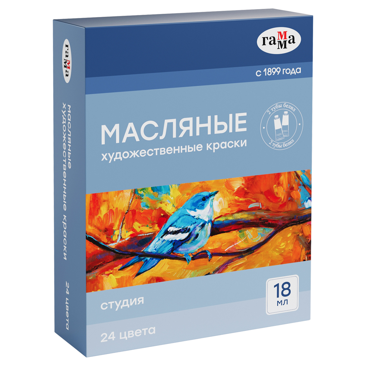 Краски масляные Гаммa 24 цв. - фото 9