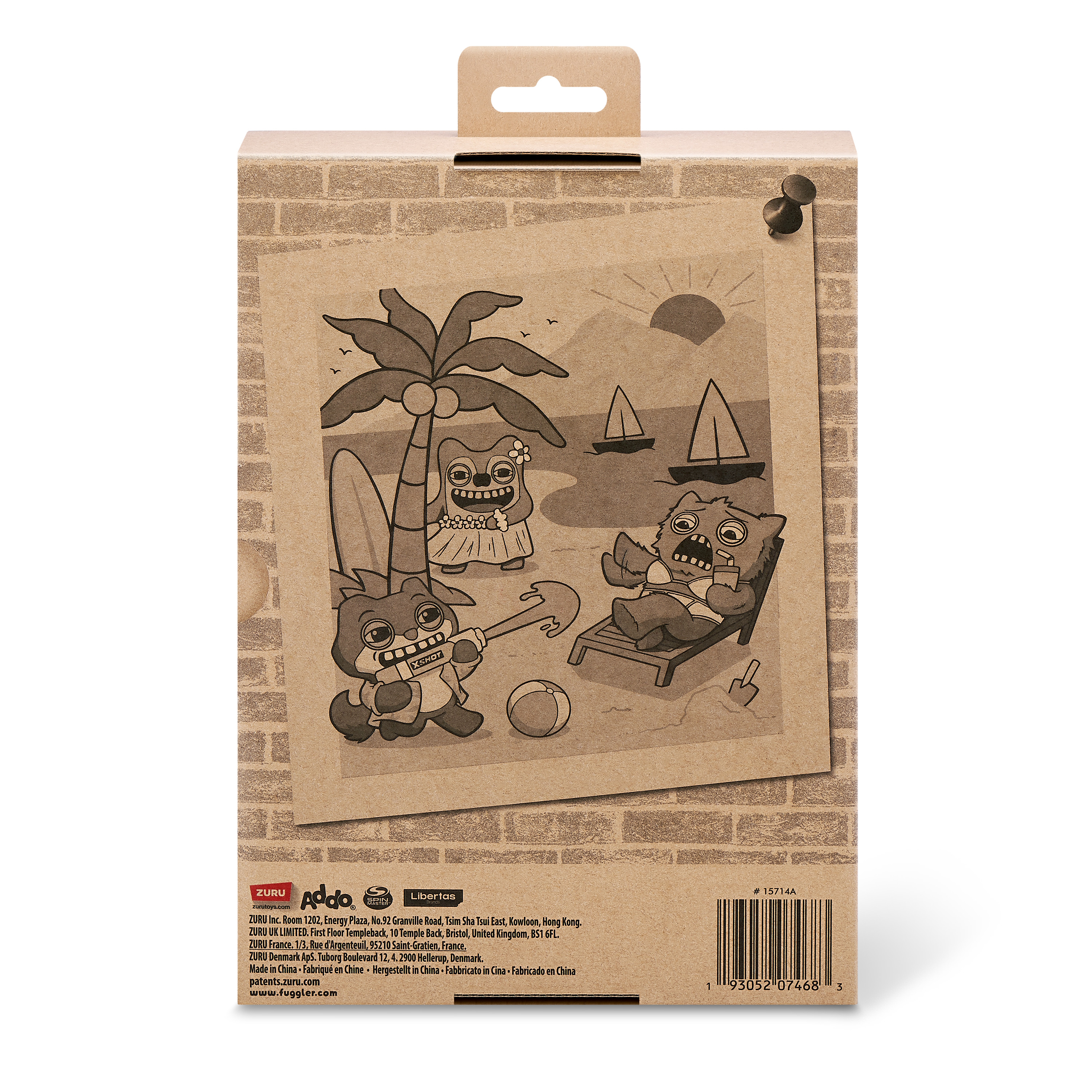 Мягкая игрушка Zuru FUGGLER Подозрительная белка - фото 11