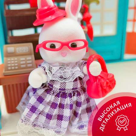 Домик для кукол SHARKTOYS с мебелью