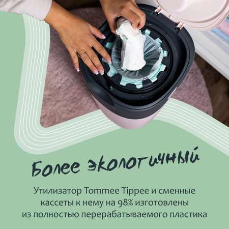 Кассеты для утилизатора Tommee tippee накопителя 1 шт для подгузников Twist Click