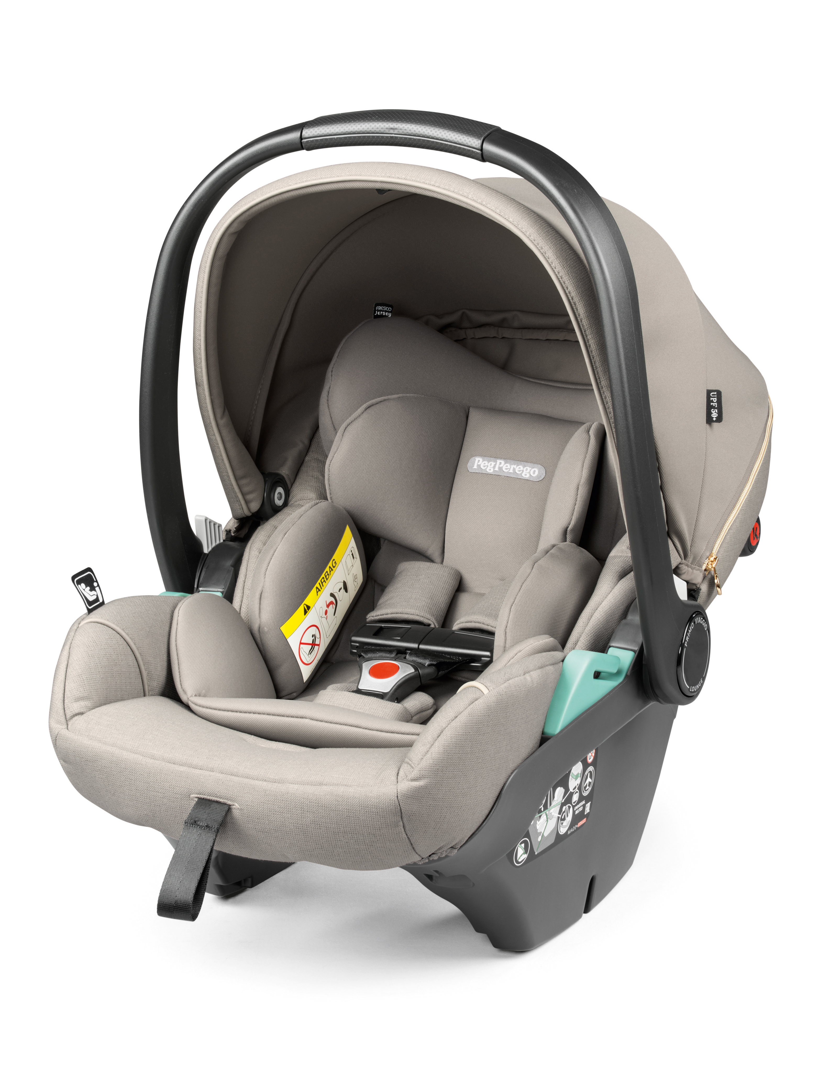 Автокресло Peg-Perego Lounge 0 (0 -13 кг) бежевый - фото 1
