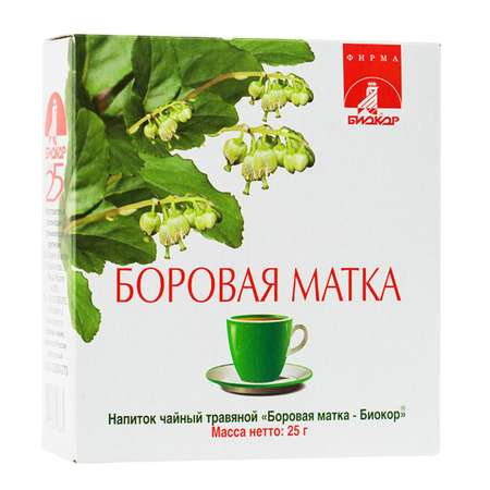 Биологически активная добавка Биокор Напиток чайный боровая матка 25г