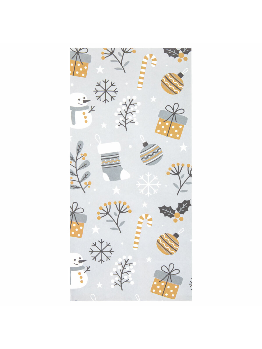 Пакет новогодний подарочный Золотая сказка набор 10 штук - фото 5