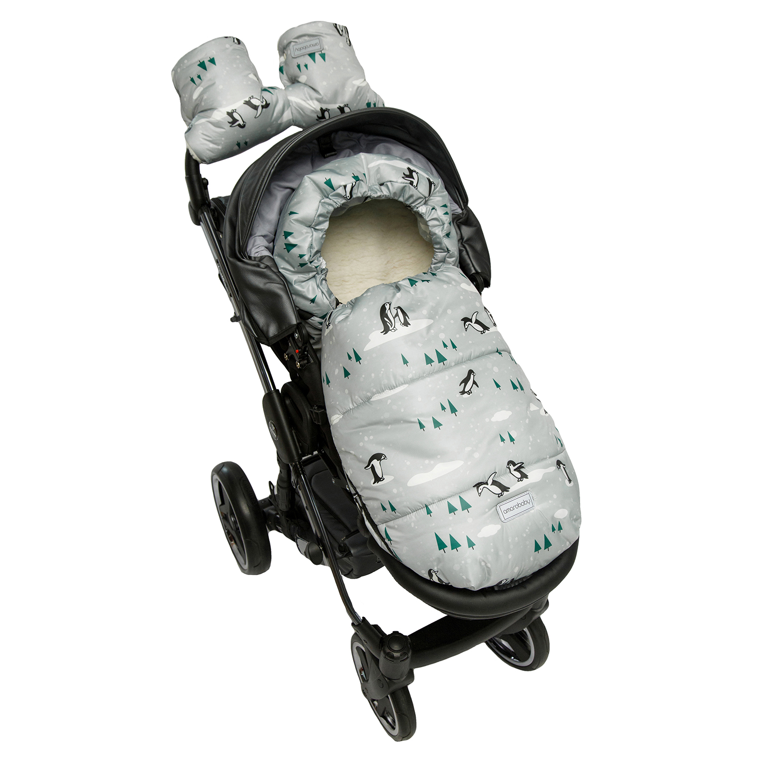 Конверт в коляску Amarobaby Snowy Baby - фото 10