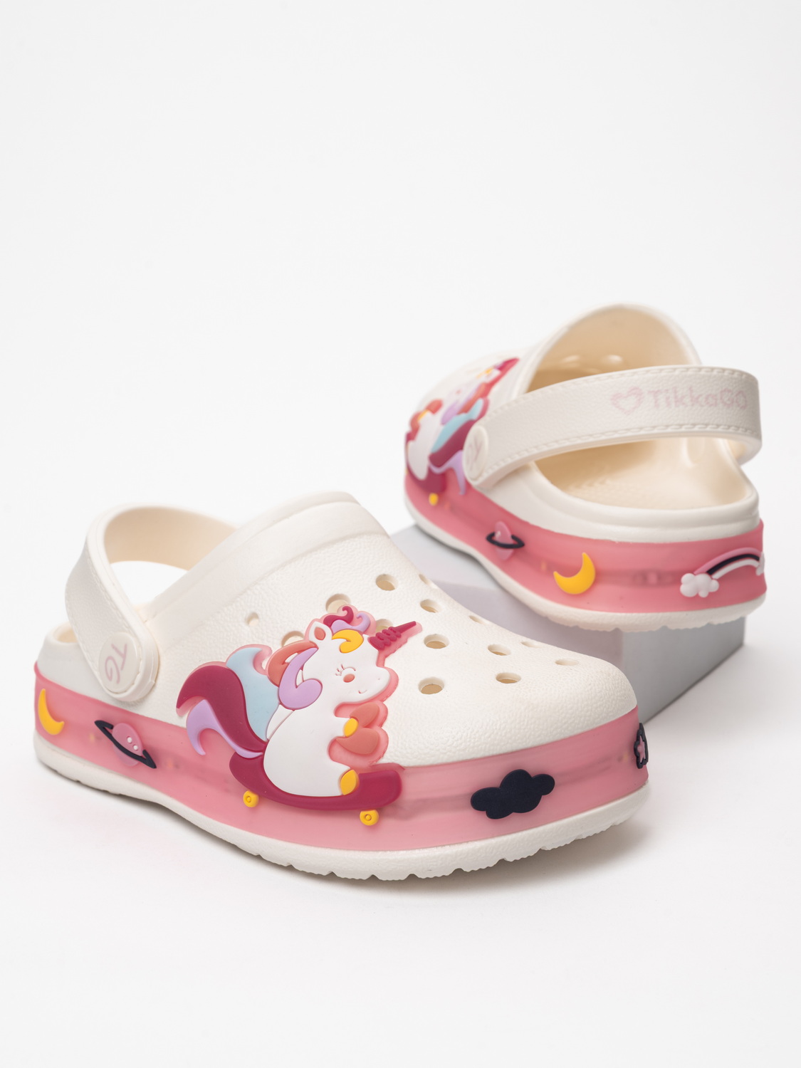 Сабо TikkaGo 7O02_25010-2_white-pink - фото 2