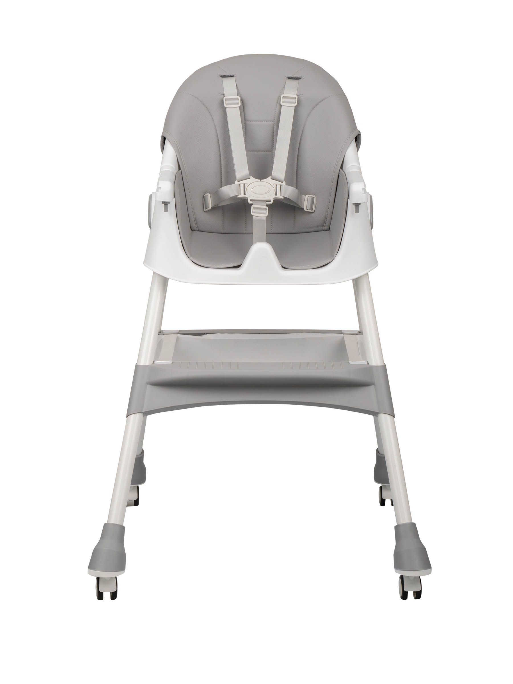Стульчик для кормления Indigo Corn Flex светло-серый - фото 4