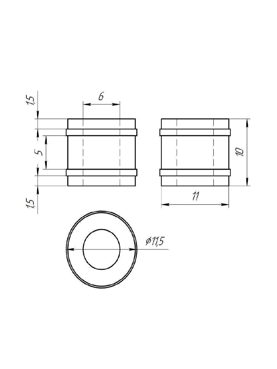 Деталь БОНЯМ для детской кроватки 8 шт. - фото 6