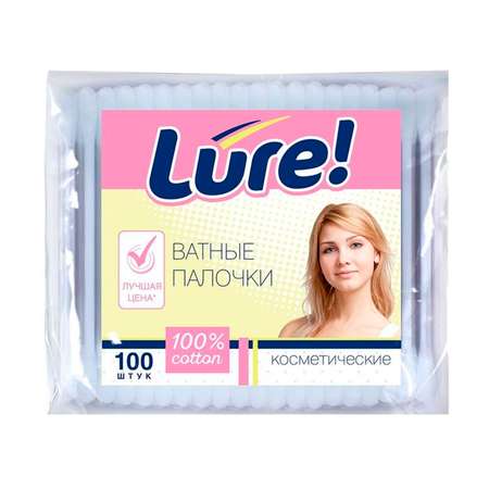 Ватные палочки LURE 100 шт.
