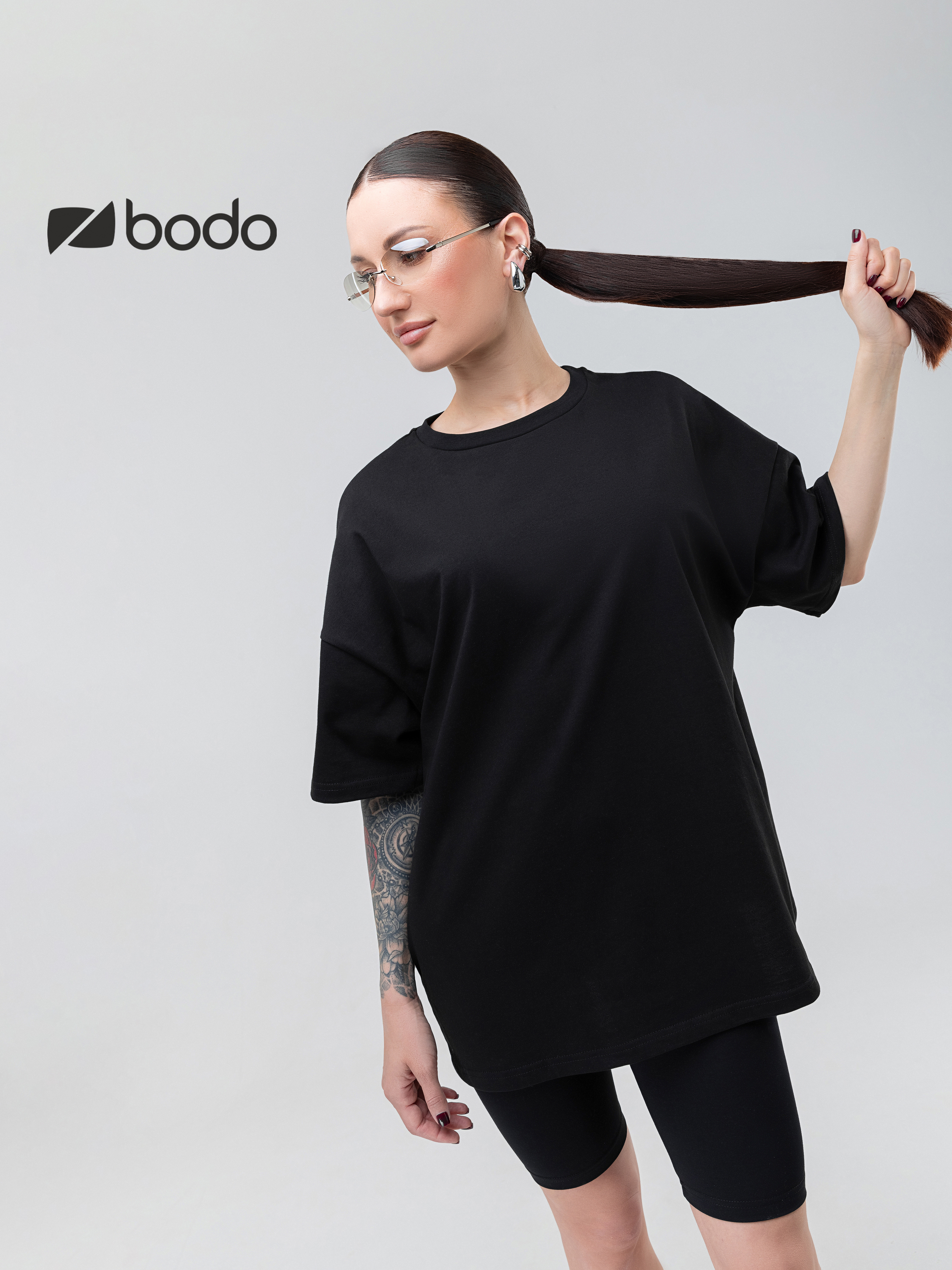 Футболка Bodo 36-138MU_черный - фото 3