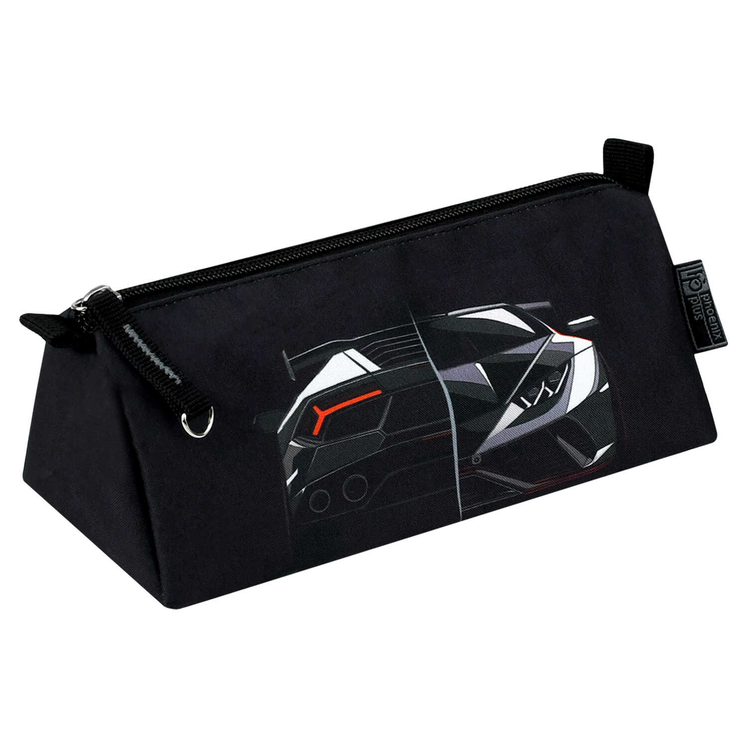 Изображение товара Пенал Феникс КИБЕРГОНКА Стильный школьный пенал 1 отдел, 20x8,5x6,5 см