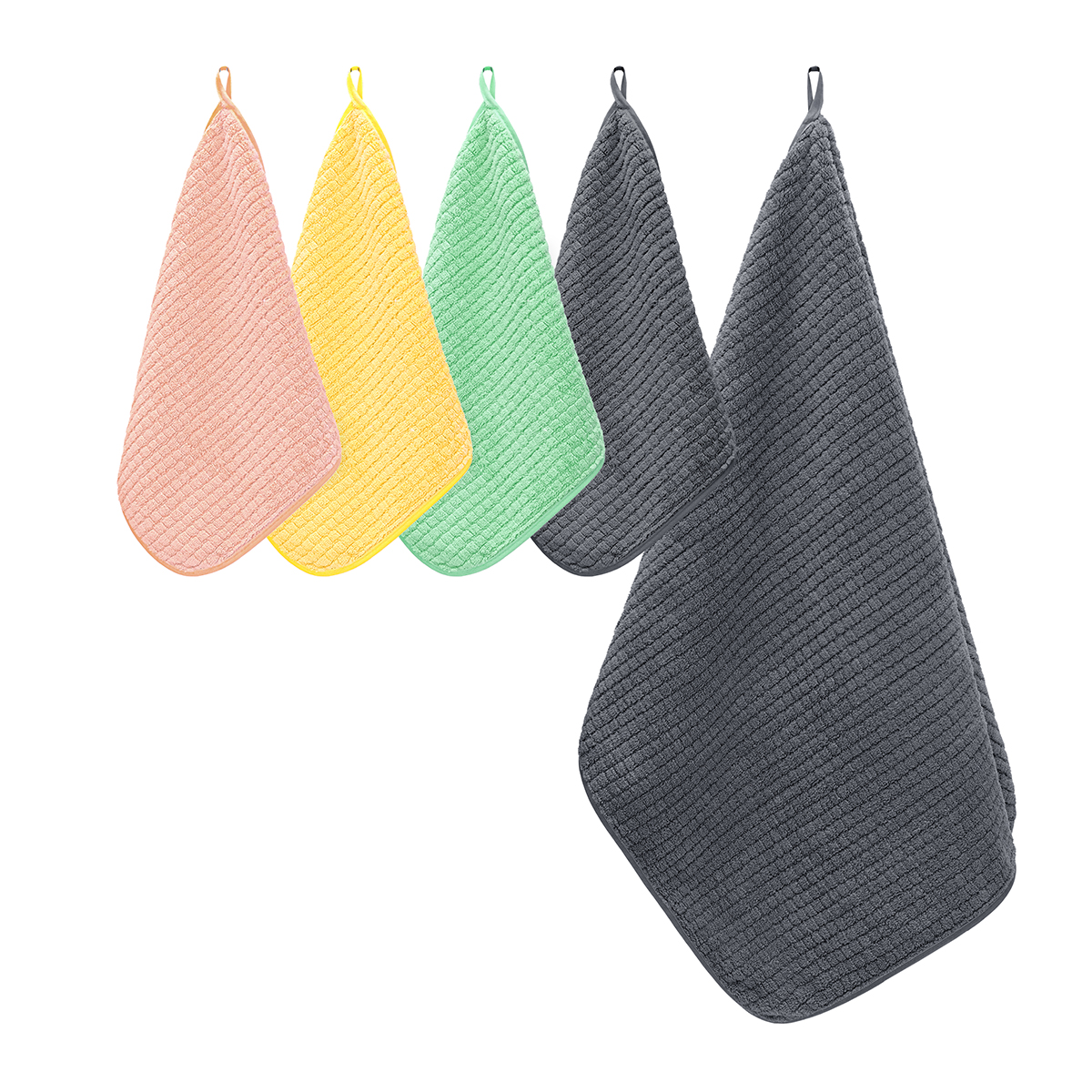 Полотенце BRAVO Фарбен 50*90+30*30х4шт 5 шт. - фото 4