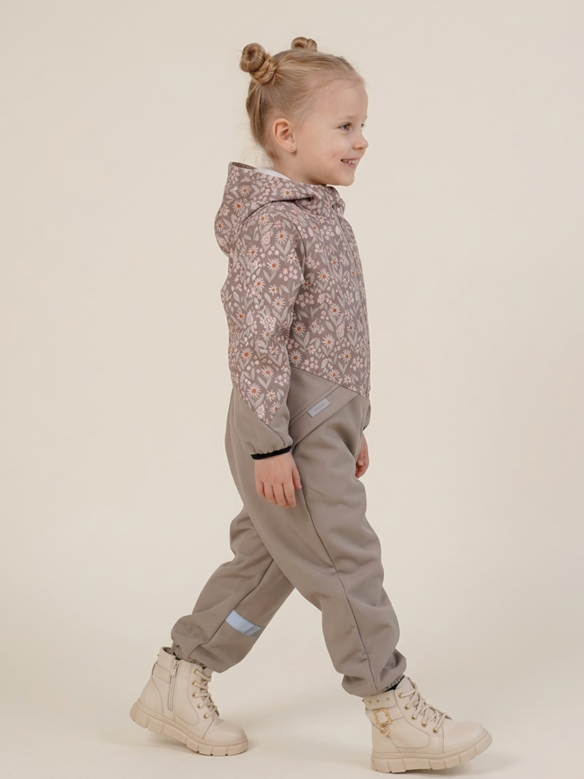 Комбинезон Minilik КОМБЕЗ.Софт.Ромашки - фото 4