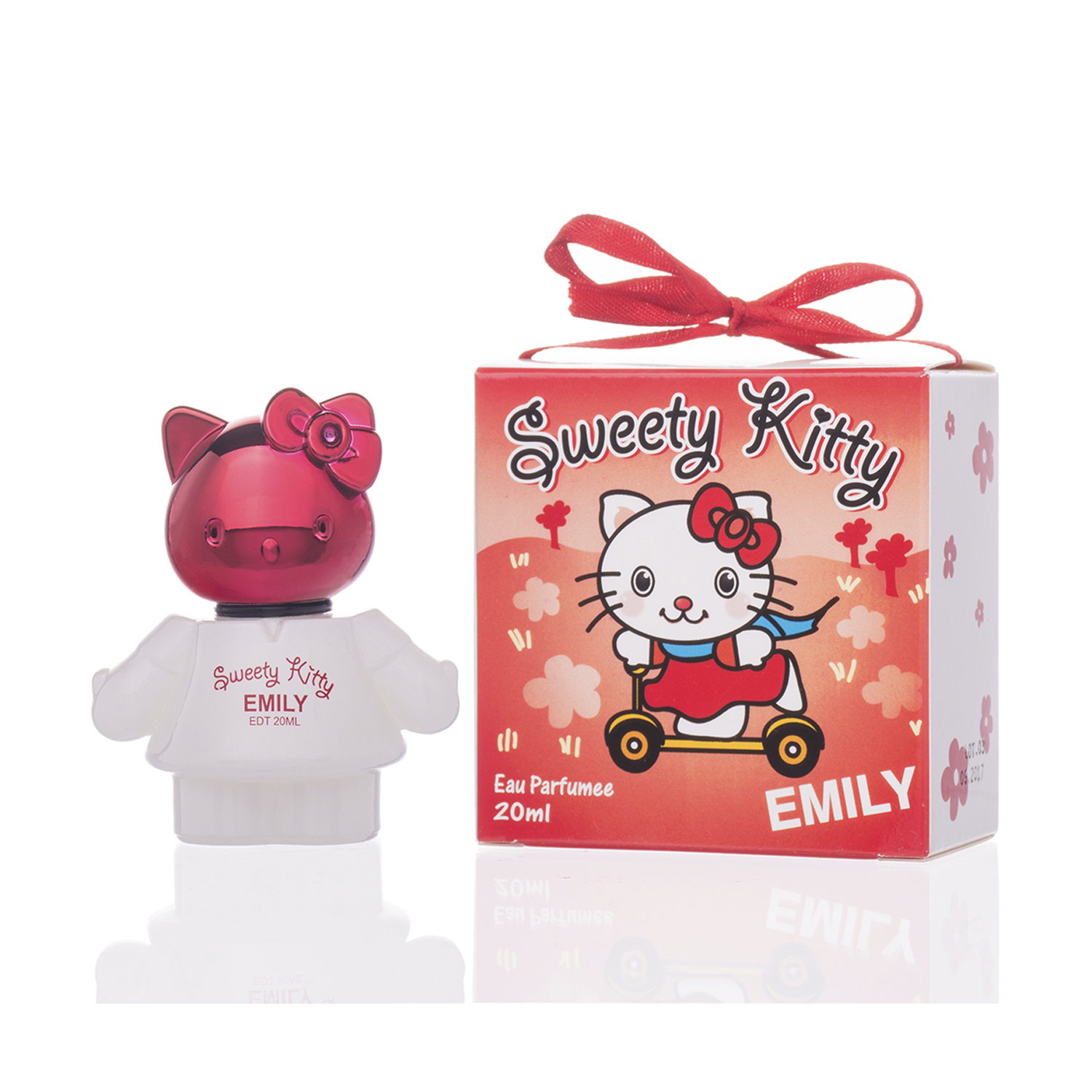 Изображение товара Детская парфюмерная вода Sweety Kitty Emily 20мл, аромат малина