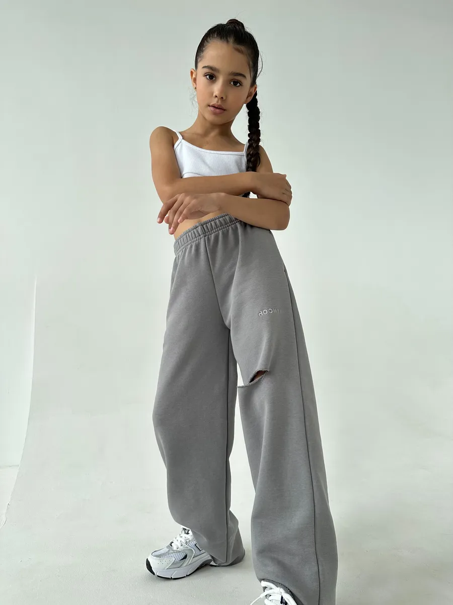 Брюки ROOMY ESSENCE STREETjog/grey - фото 2