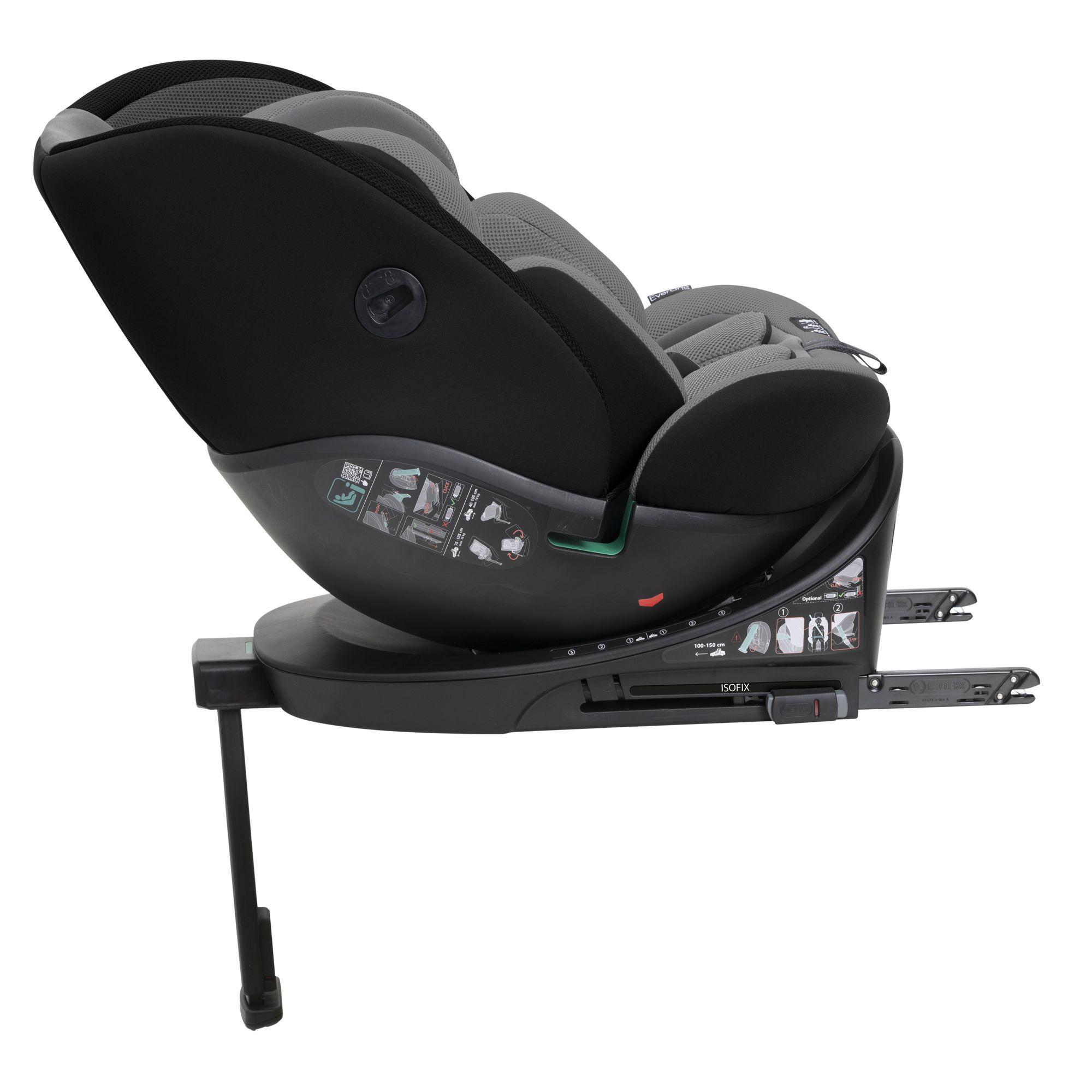 Автокресло Chicco Isofix 0+/1/2/3 (0-36 кг) черный - фото 5