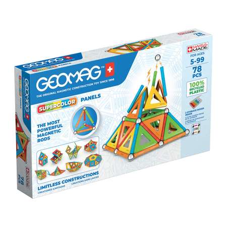 Конструктор Geomag магнитный 78 дет.