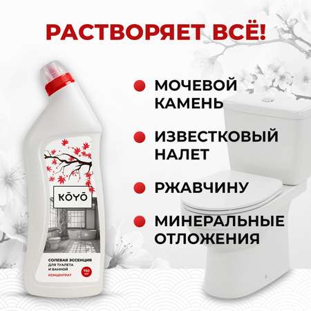 Солевая эссенция KOYO для туалета и ванной