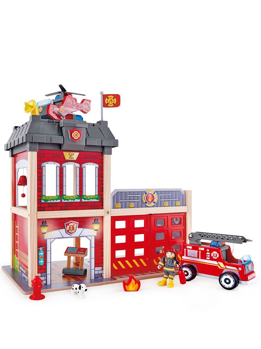 Игрушка Hape Пожарный (инструменты, экипировка) - фото 3