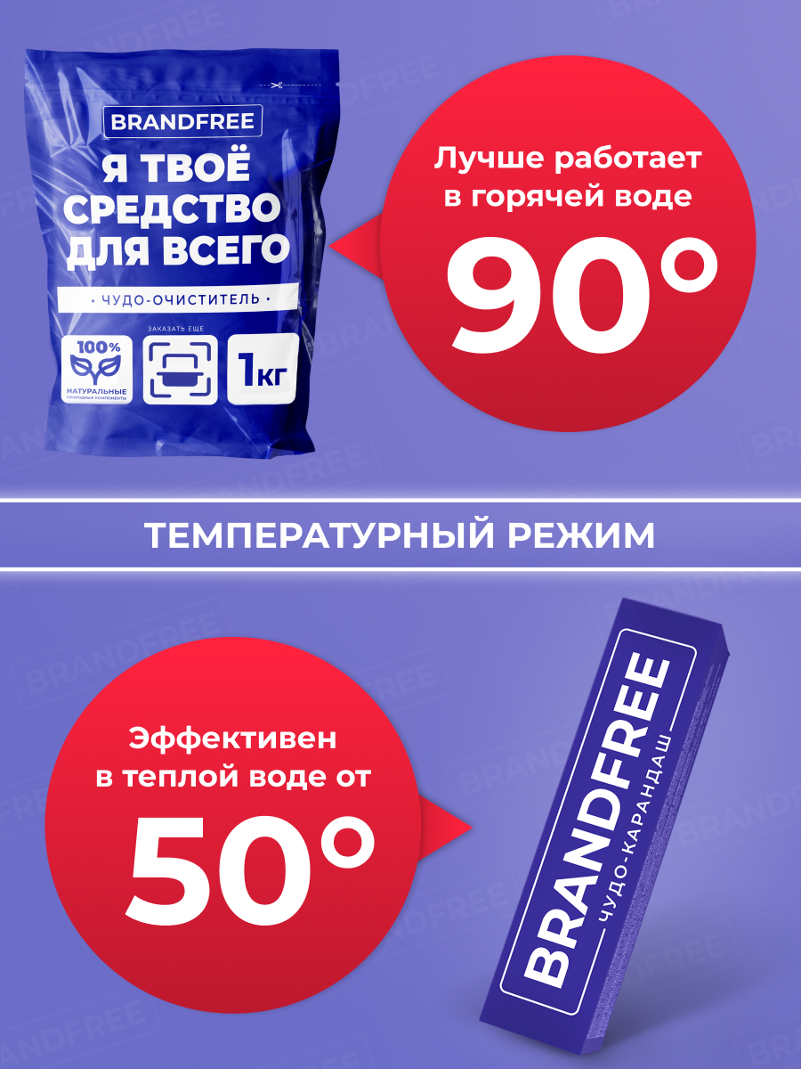 Набор средств BRANDFREE «‎Я твое средство для всего» 1.035 кг - фото 9