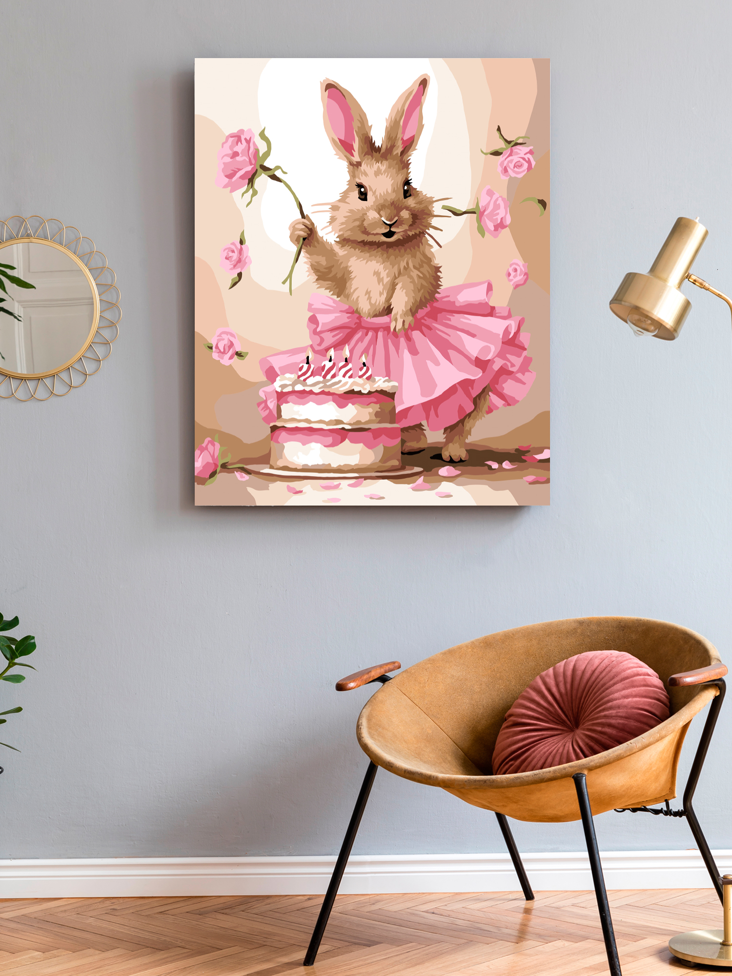 Картина по номерам Art on Canvas С днём рождения в ассортименте - фото 3