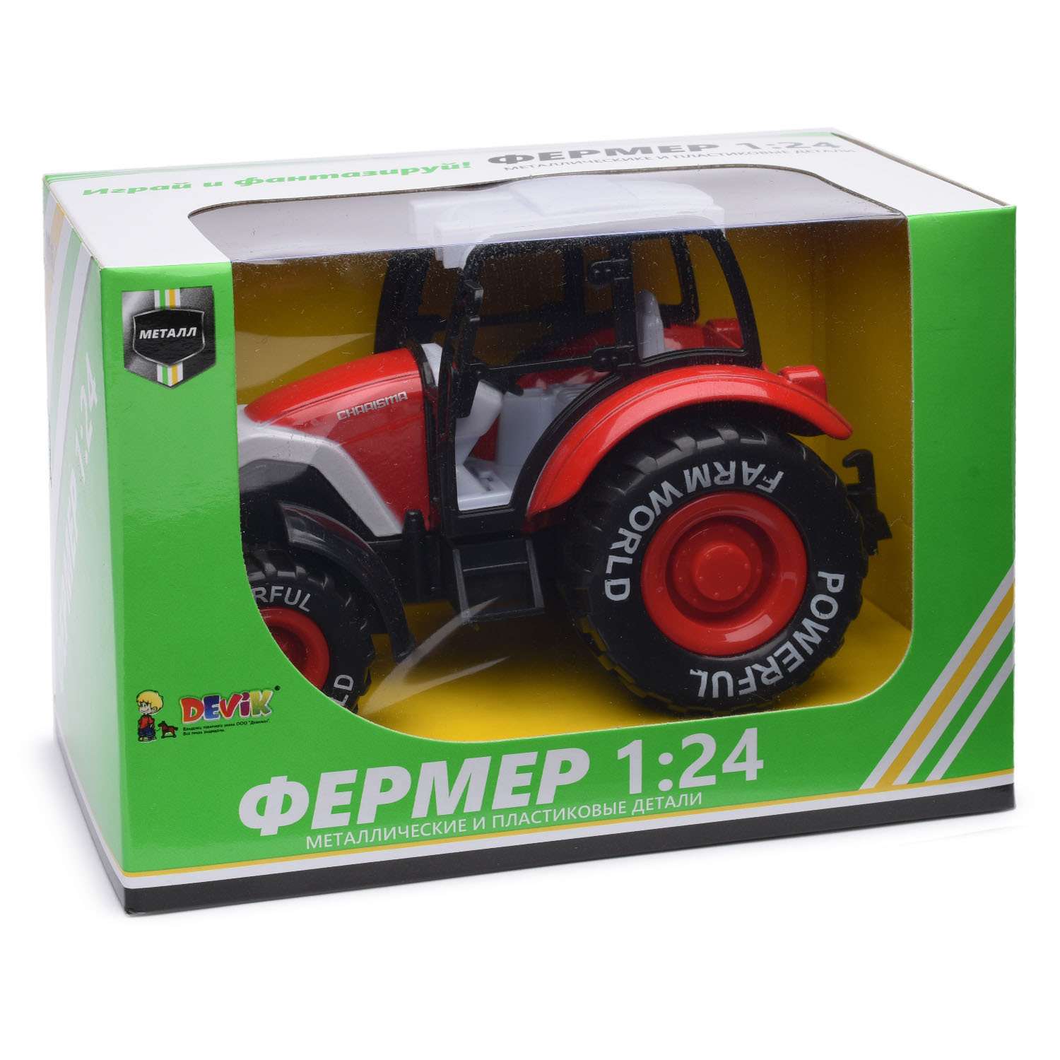 Трактор Devik Toys в ассортименте 3712282.0 - фото 7