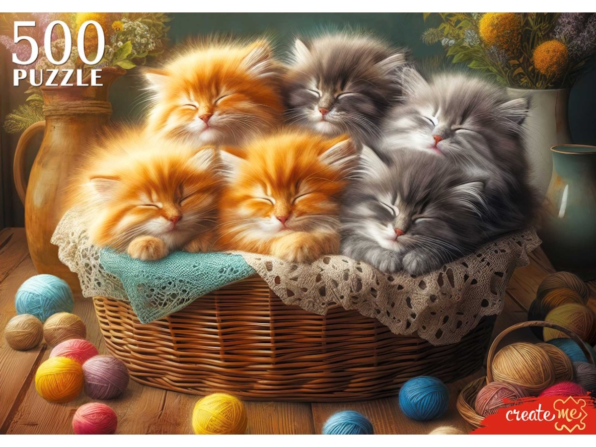 Пазл Рыжий кот классический - фото 1