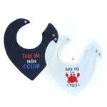 Нагрудник M and L kids текстиль 2 шт.