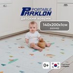 Коврик детский складной PARKLON Portable Лес чудес