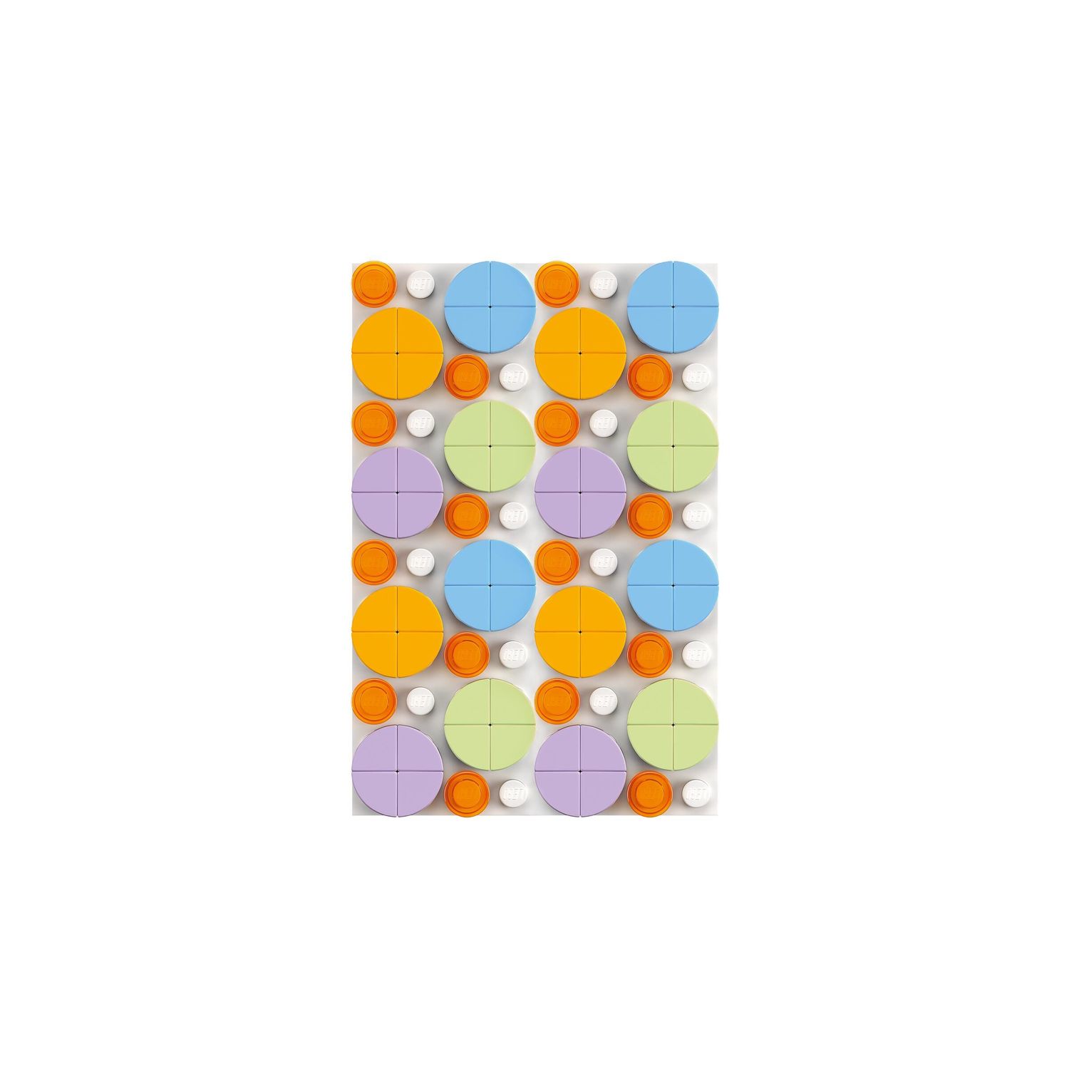 Конструктор LEGO DOTS Cute Panda Tray блочный - фото 6