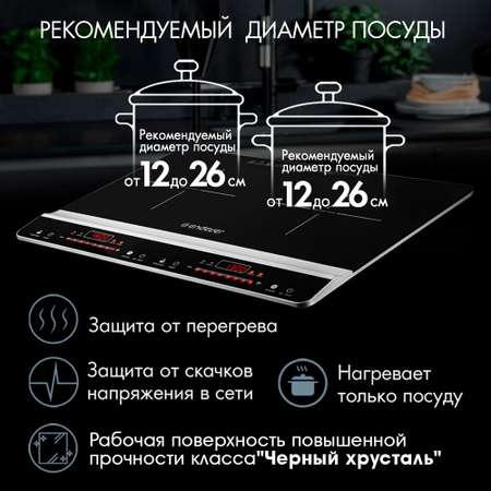 Индукционная плитка ENDEVER IP-66